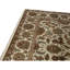 Hand Knotted Wool Oriental Area Rug in Light Green And Ivory