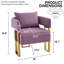 Velvet 1 - Siège pour salon et salle de réception, structure robuste, aspect tendance