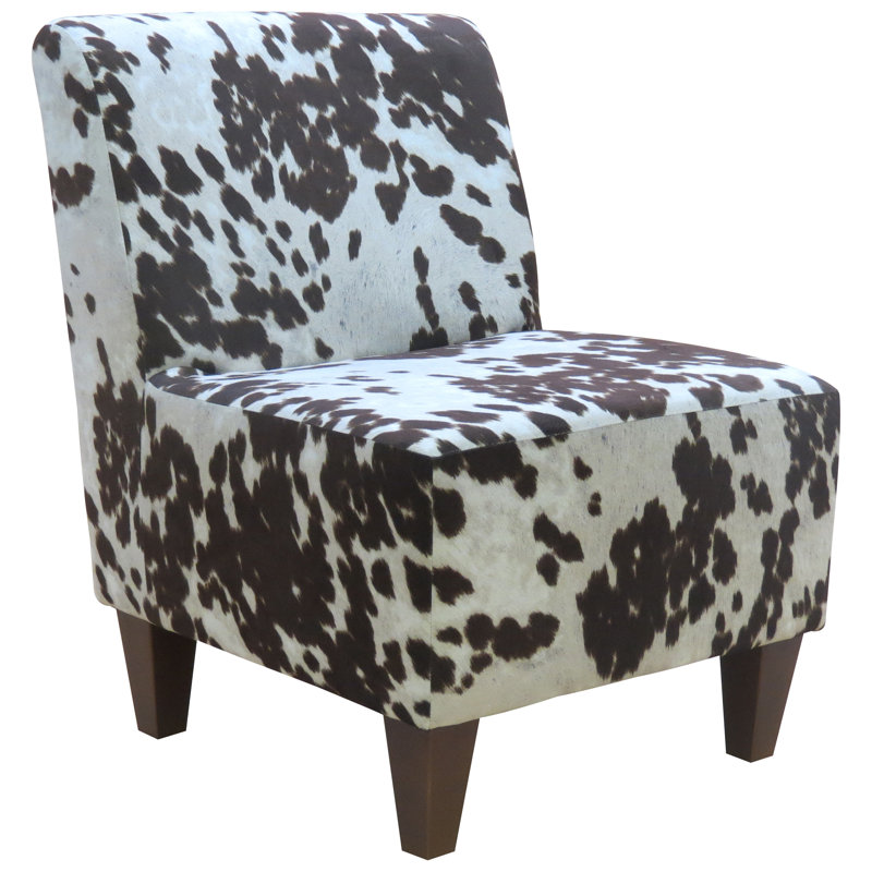 Fauteuil de chambre en polyester de 24 po Nicolasa