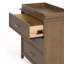 Commode 3 tiroirs classique avec plateau à langer amovible-112881164