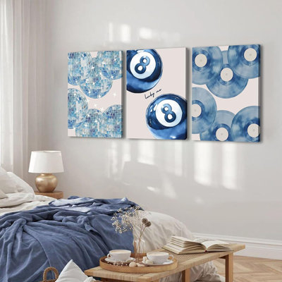 3 Piece Wrapped Canvas Print