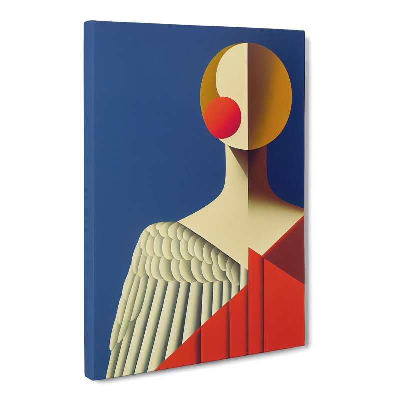 Abstract Angel - Wrapped Canvas, 50cm H x 35cm W x 3cm D