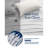 REST®  Evercool® + Cooling 2-Piece Set Pillow Cases - Pillowcase For Sensitive Skin, Silver Infused Fabric For Hygienic Sleep, Silky Smooth For Curly Hair, High Elastic For Snug Fit-112201518-112201522