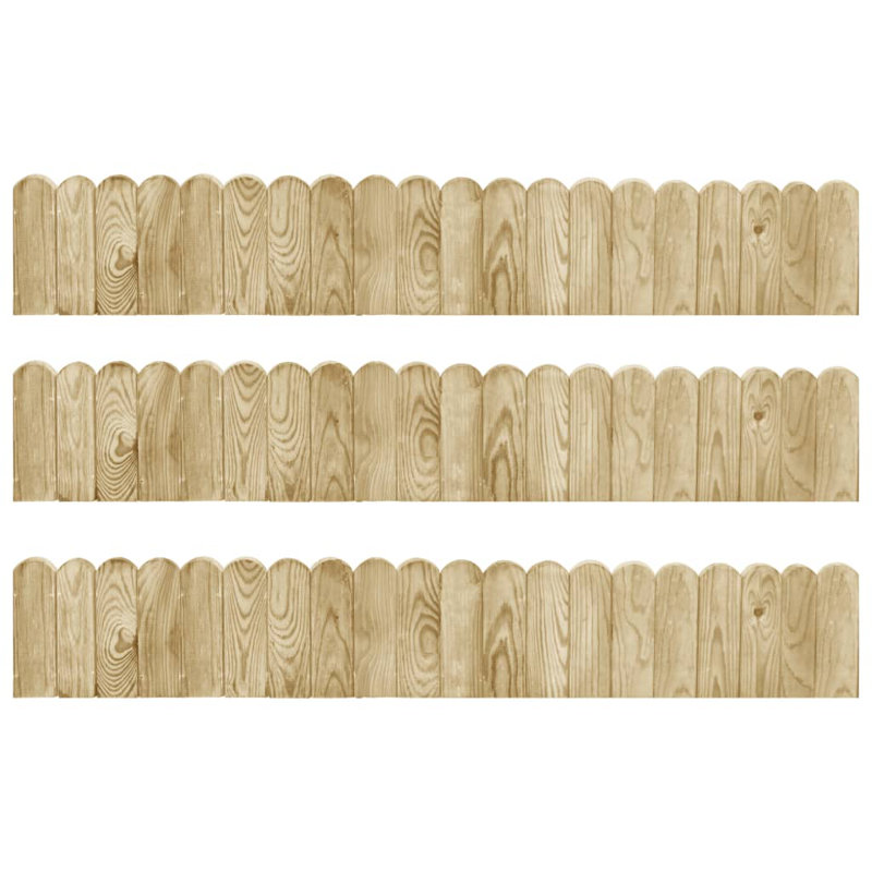 Jeffries Bamboo Lawn Edging, Natural