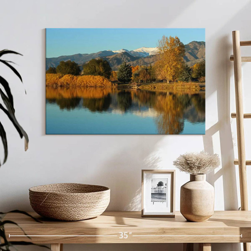 Lac d'automne Sebbie Bozeman, H 16 po x l 24 po
