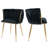 Uresti 17.75'' H Tufted Upholstered Metal Armchair-515900541-477132650