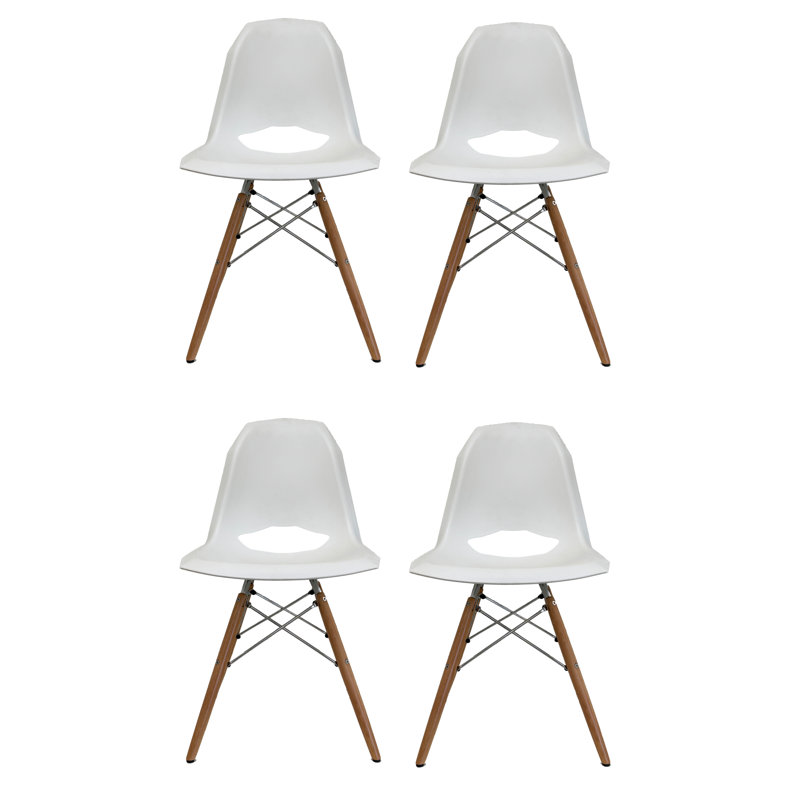 Ensemble de 4 chaises d'appoint Bodel