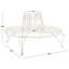 Banc d'arbre en fer Bremen-57855194