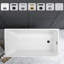 Baignoire de trempage autoportante en acrylique 47 po. X 29 po.-90557760