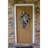 Haunted Hill Farm 22-In. Gothic Skull Wreath with Multicolor Flowers, Indoor or Covered Outdoor