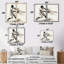 Baseball Minimal Swing II - impressions sur toile modernes-114717982-114717985-114717986