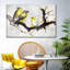 Canaris sur une branche sur toile-1735441220