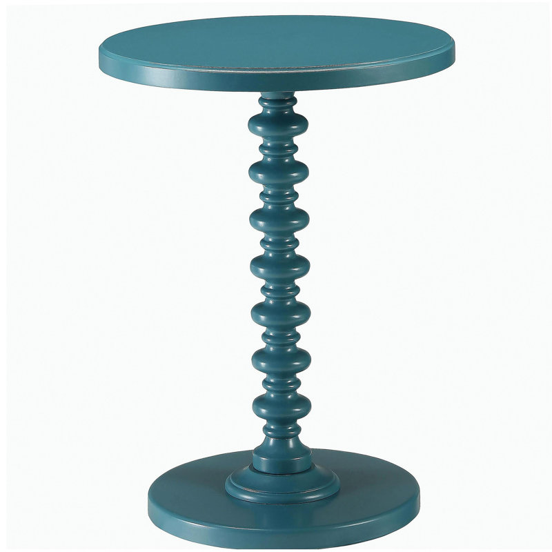   Table d'appoint circulaire en bois, Sarcelle