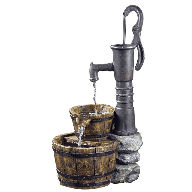 Keghart Hand Crafted Weather Resistant Cascade Fountain