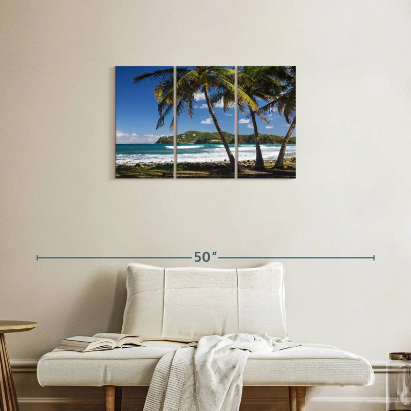 Gillard Caribbean St. Lucia Beach, H 20 po x l 33 po