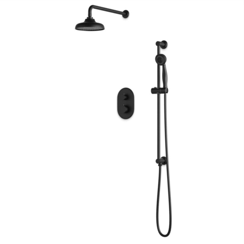 Système de douche complet, Nickel poli