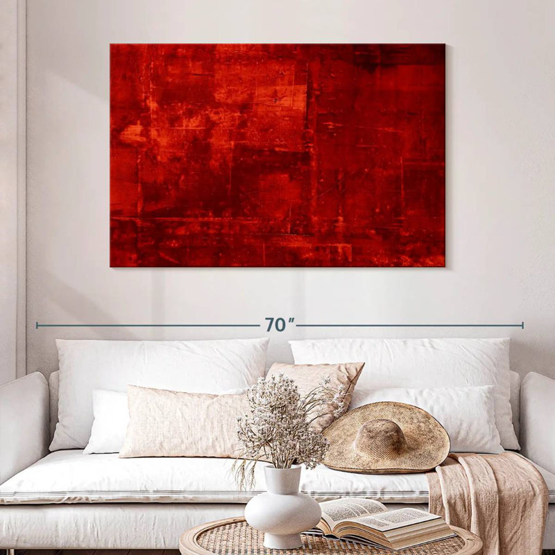 Avery Love Is Red, 32" H x 48" W