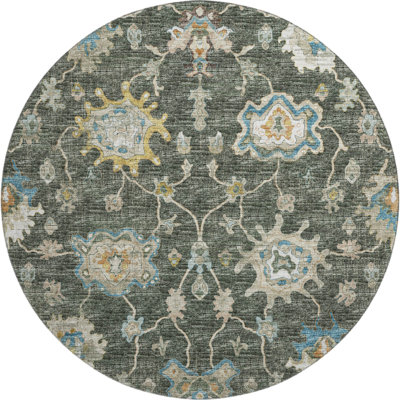 Mccaw Area Rug with Non-Slip Backing