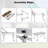 Bakarne 90cm Portable Folding Table