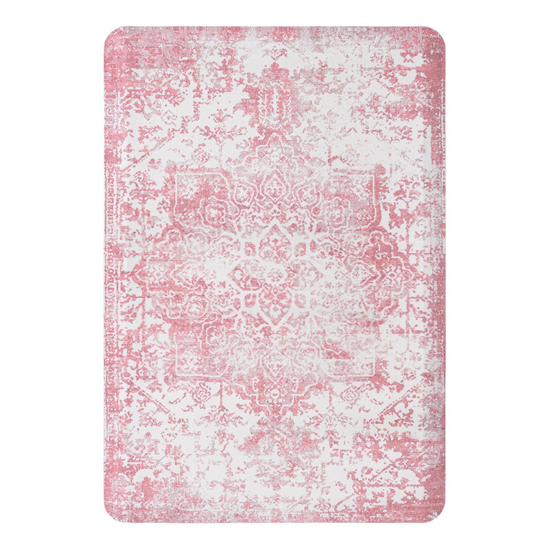 Tapis anti-fatigue Ranson, Rectangle 2 pi x 3 pi, Rose