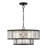 Aldrin 4 - Light Dimmable Drum Chandelier