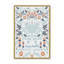 Impression sur toile florale, Hanoucca, Menora par Garima Dhawan-794659926-794659925