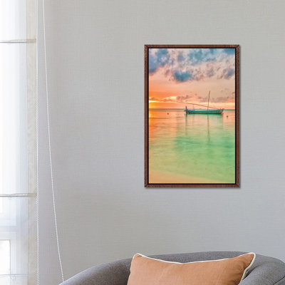 Maldives Sunset by Mark Paulda - Print on Canvas