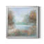 Lagon bleu - reproduction d'art sur toile encadrée-81055714-81055715