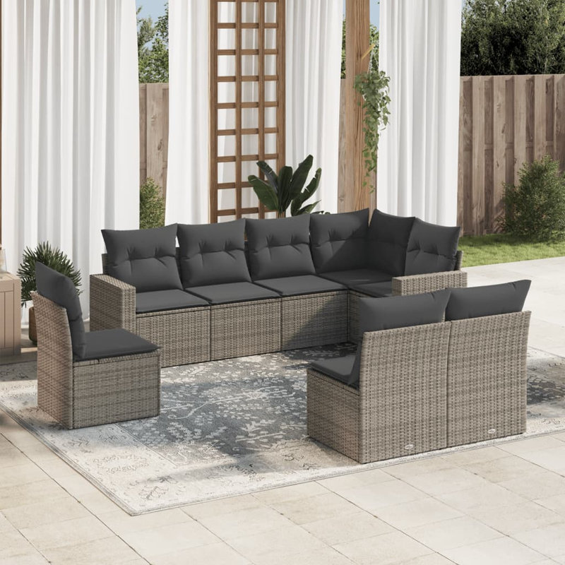Ensemble de canapé de jardin Vidaxl