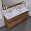 Ensemble de meuble-lavabo double 60 po Feike-173246109