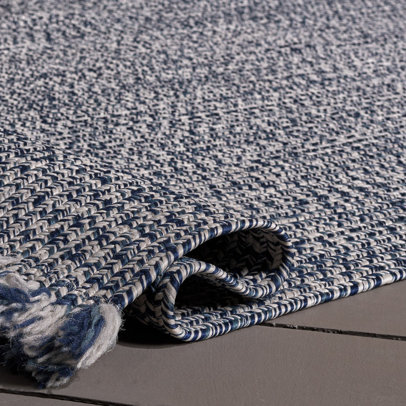 Tapis tressé à la main tressé à la machine 301, Rectangulaire 2 pi x 3 pi