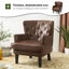 Fauteuil club à oreilles Vegan-101007175