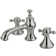 English Country Widespread Bathroom Faucet with Drain Assembly