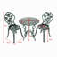 Congdon 2 - Person Patio Dining Set Umbrella Hole Included Round Table