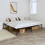 Structure de lit en métal Marlton, robuste, sans matelas-88463537-88463540