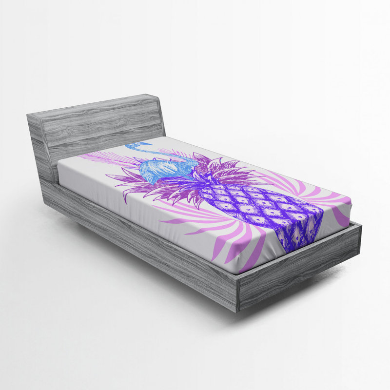 Microfiber Fitted Sheet, Twin Fitted Sheet