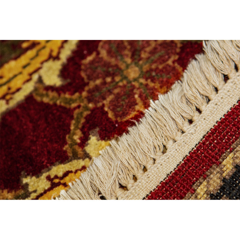 Crown Wool Floral Area Rug