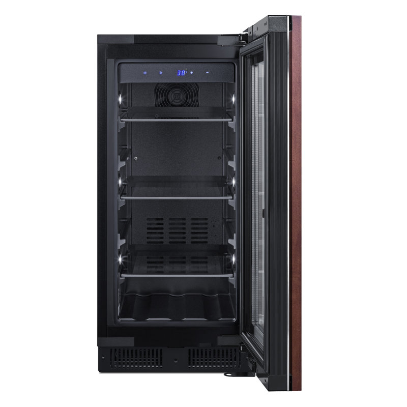 Summit Appiance 15" Wide Built-In Panel Ready ADA Beverage Center, Right Handed