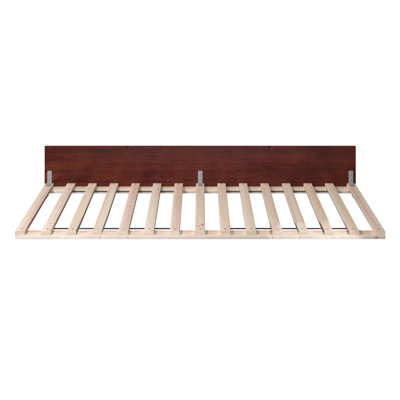 Lit gigogne escamotable en bois massif Rasnick
