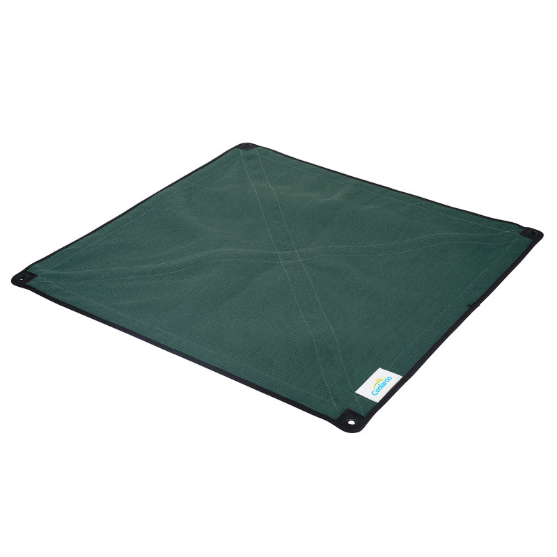 Outdoor Pet Bed Cover, Extra Large/Large (41" H x 41" W x 1.91" D), Brunswick Green