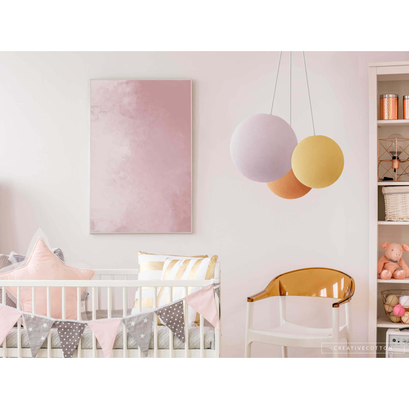 Creativecotton 3-Light Globe Pendant, Sunrise