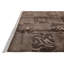 Tapis brun Iniguez