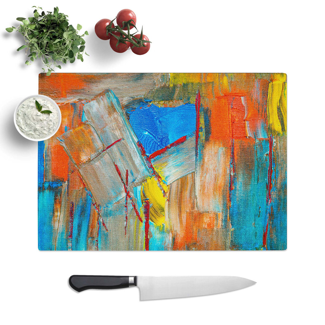 Tempered Glass Art Painting Vol.399 Chopping Board