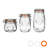 Nicola Spring - Heart Glass Storage Jars - 3 Sizes-55857113