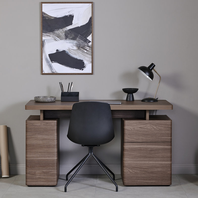Hollice Writing Desk, Walnut