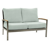 Avanti Stainless Steel Sling Outdoor Deep Seating 2 - Seater