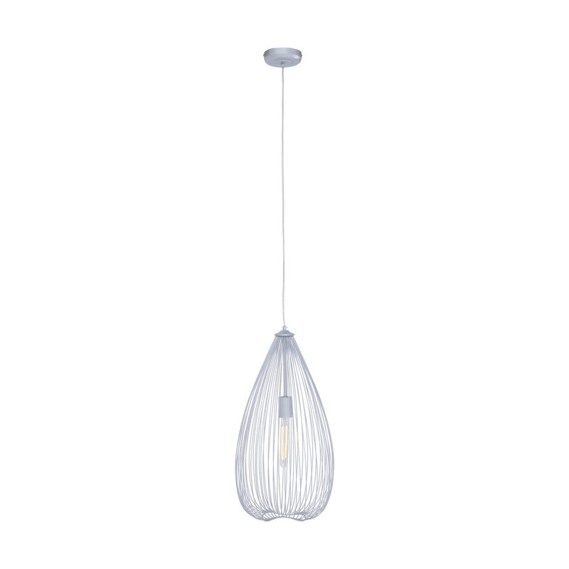 Krier 1 - Light Teardrop Pendant, Silver
