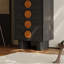 Armoire multifonctionnelle noire à 5 tiroirs
