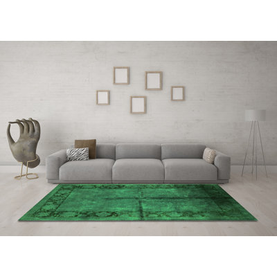 Tapis verts Mid-Century 1246