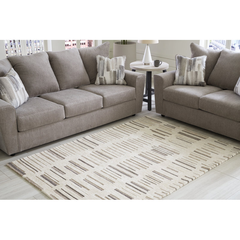Steffie Striped Indoor Rug, Rectangle 5' x 7'